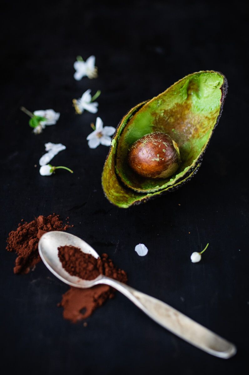 vegan törtchen tarte raw dattel kokosnuss avocado schokolade creme trickytine ihana