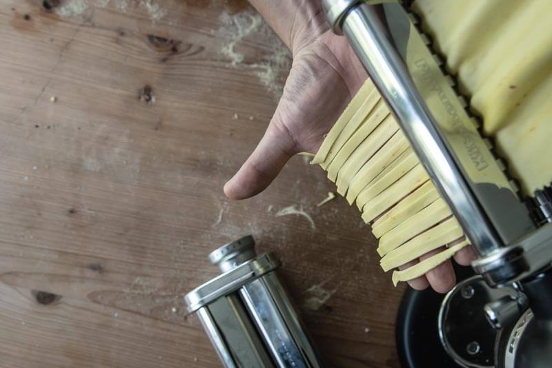 kitchenaid tagliatelle pasta trickytine bauchgold