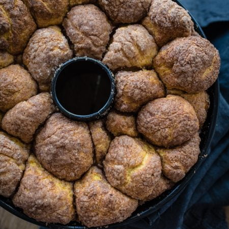 Kürbis Monkey Bread trickytine