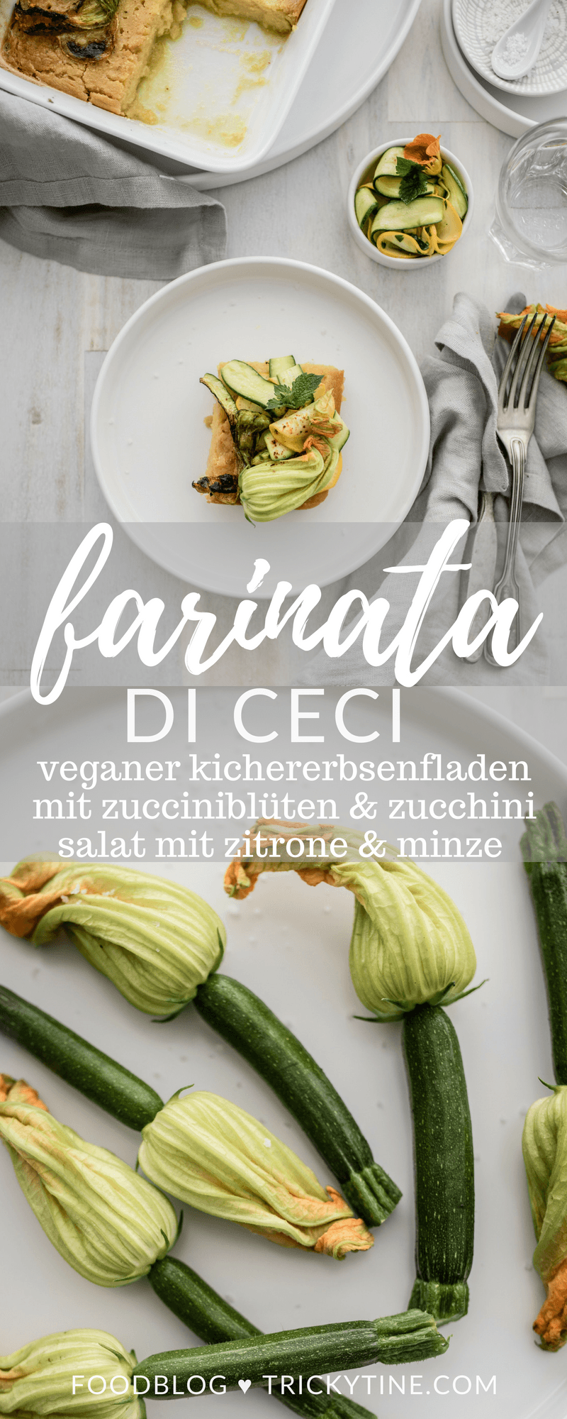 farinata zucchiniblüten trickytine