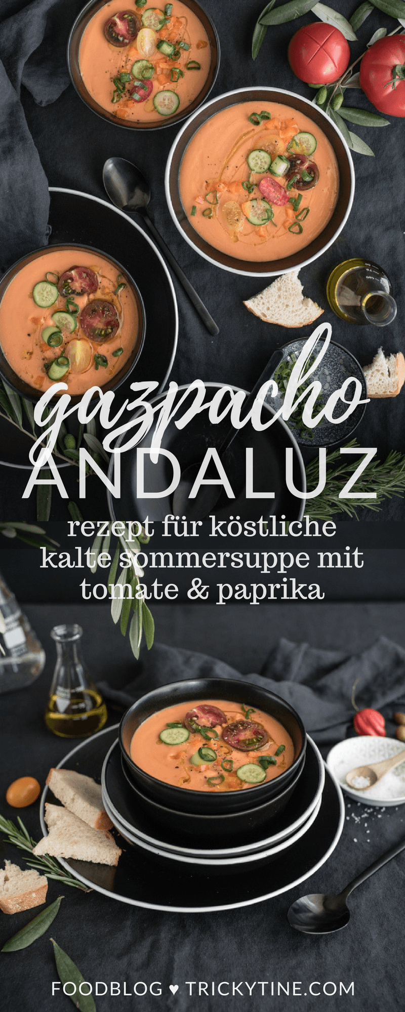 rezept gazpacho andaluz trickytine