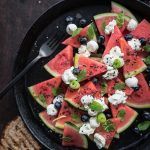 Wassermelonensalat Labneh Rezept trickytine