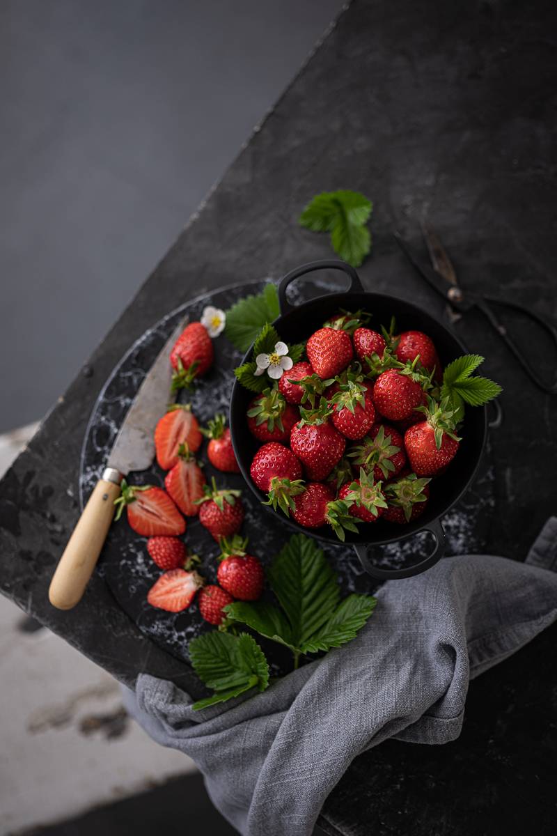 Poffertjes Rezept Erdbeersalat trickytine