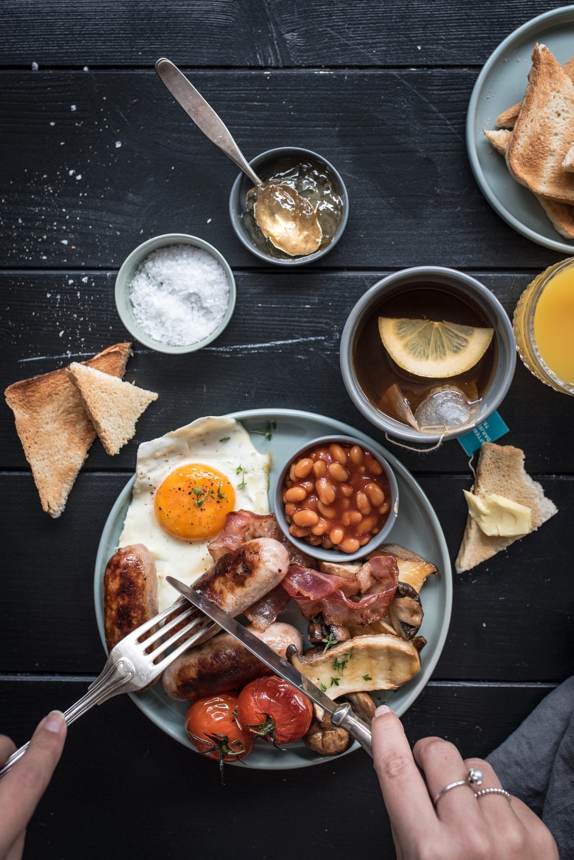 trickytine Silvester-Rezepte Full English Breakfast