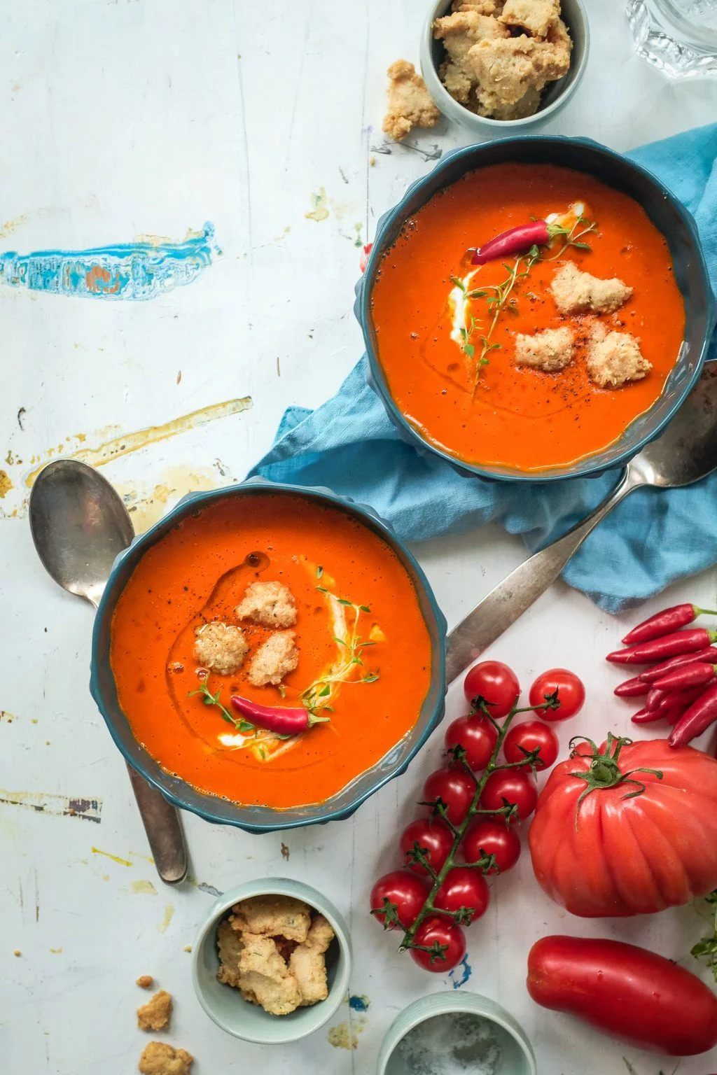 10 Suppen-Rezepte Ofen-Tomatensuppe trickytine