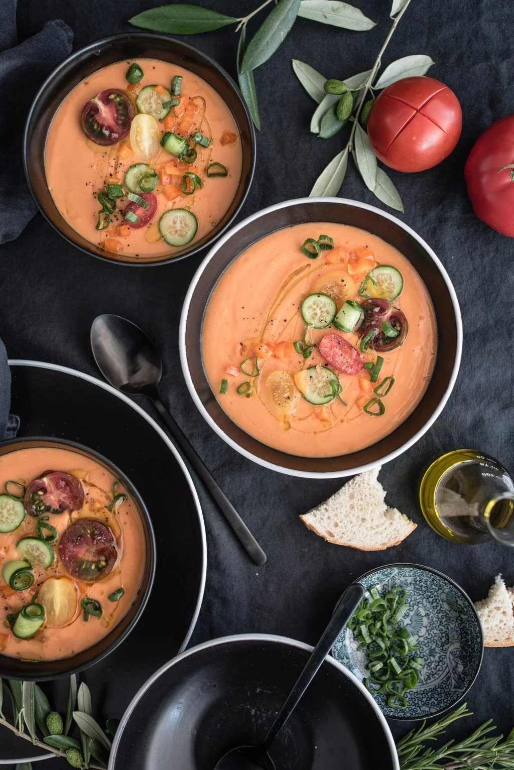 10 Suppen-Rezepte Gazpacho Andaluz trickytine