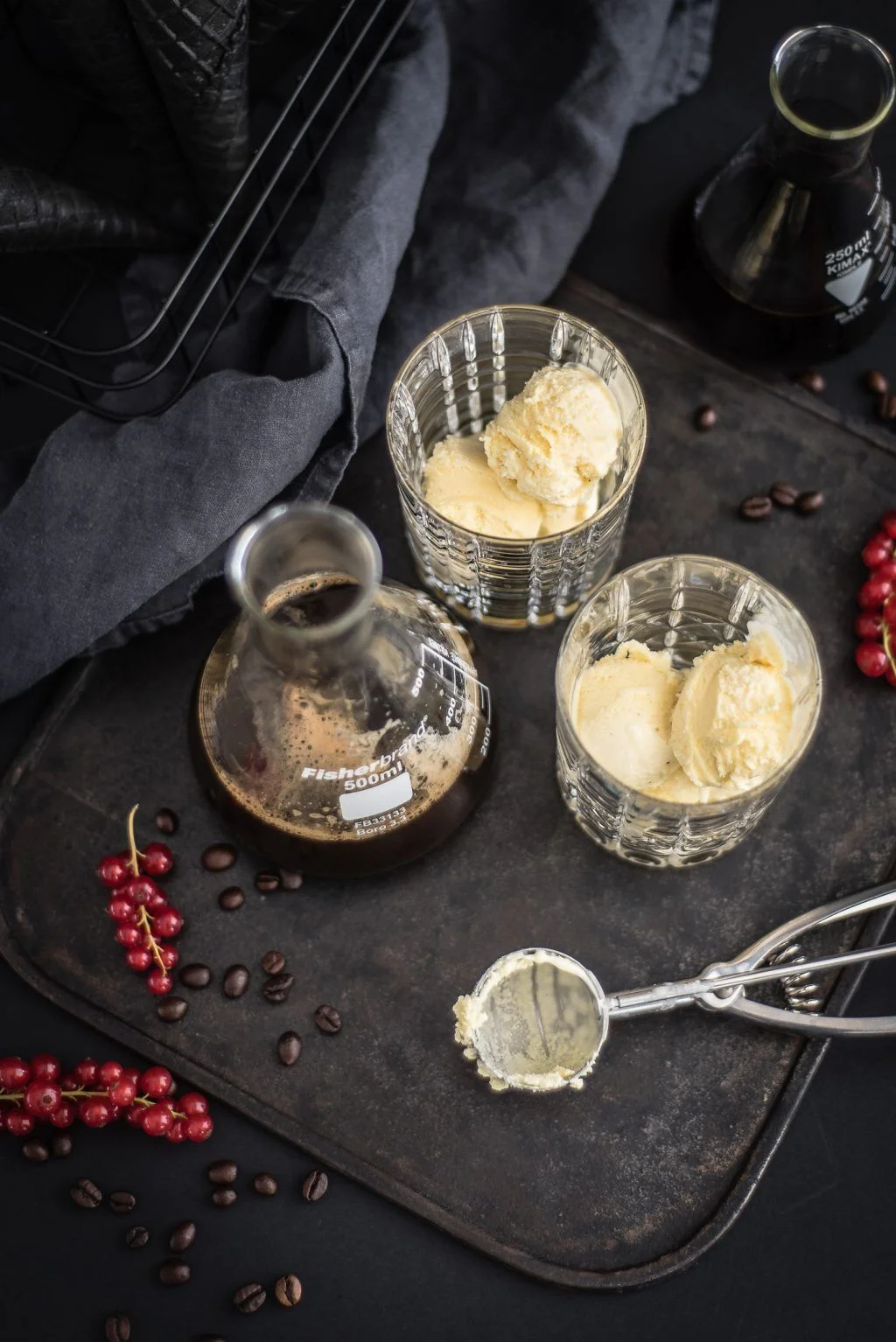 10 Sommer-Dessert Rezepte Affogato Eiskaffee trickytine