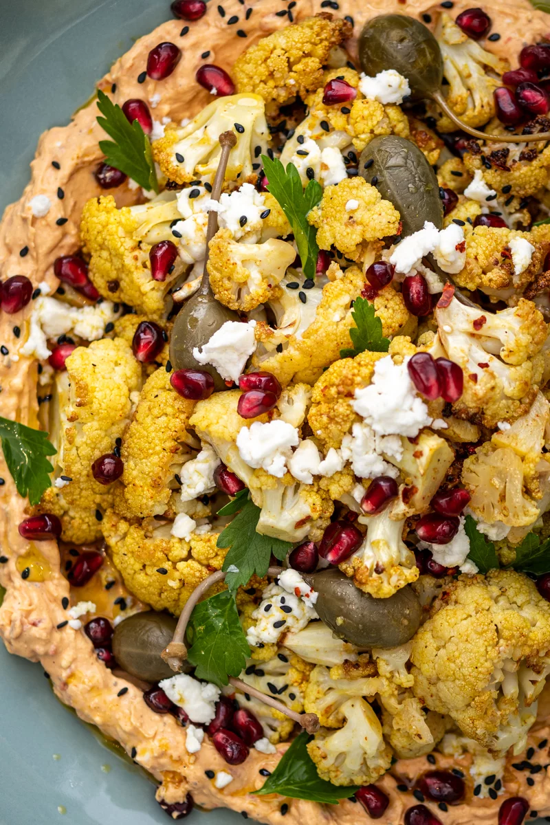 10 Feta-Rezepte Ofen-Blumenkohl mit Feta trickytine