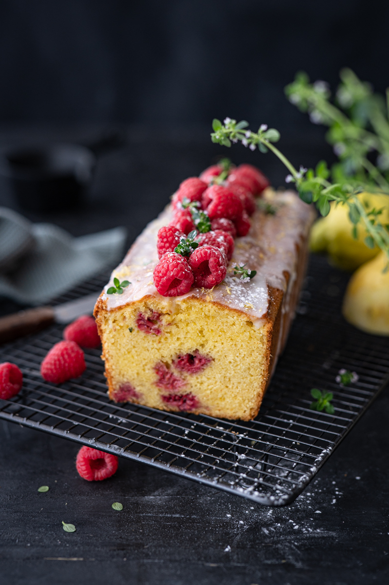 Schnelle Sommerkuchen-Rezepte Himbeerruehrkuchen