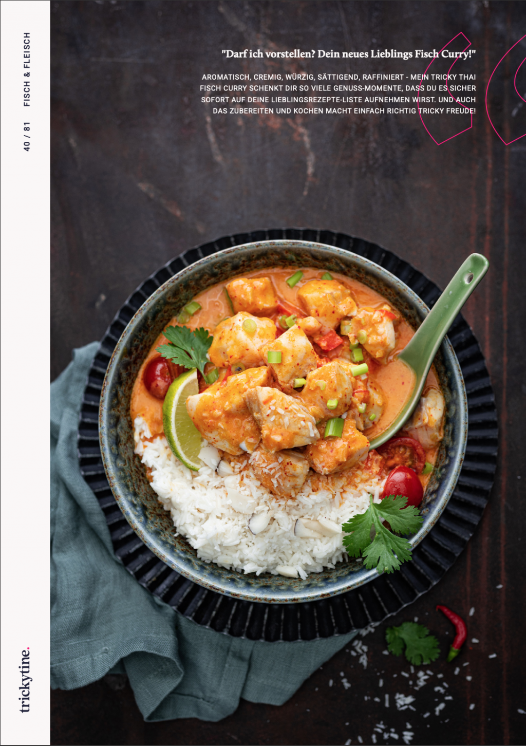 Die besten 30 Minuten Soulfood Rezepte von trickytine Thai Fisch Curry