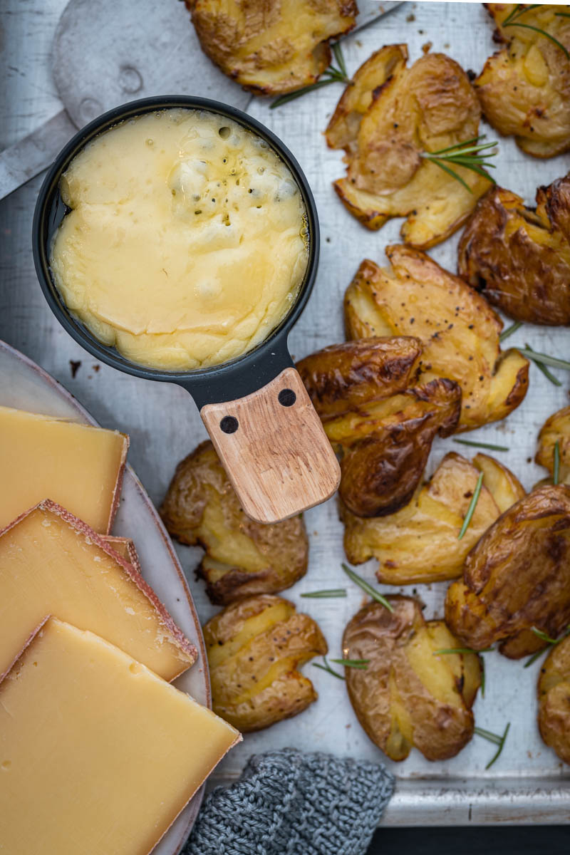 Rezept Käse-Raclette Quetschkartoffeln trickytine AMA