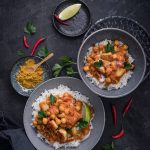 7 Meal Prep Rezepte vegetarisch - Kichererbsen Curry trickytine