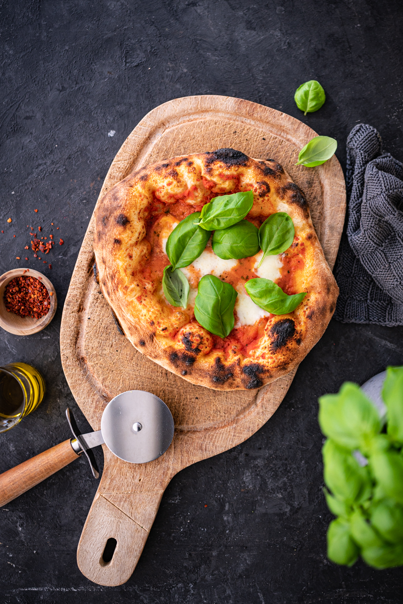 Pizza Margherita Originalrezept trickytine