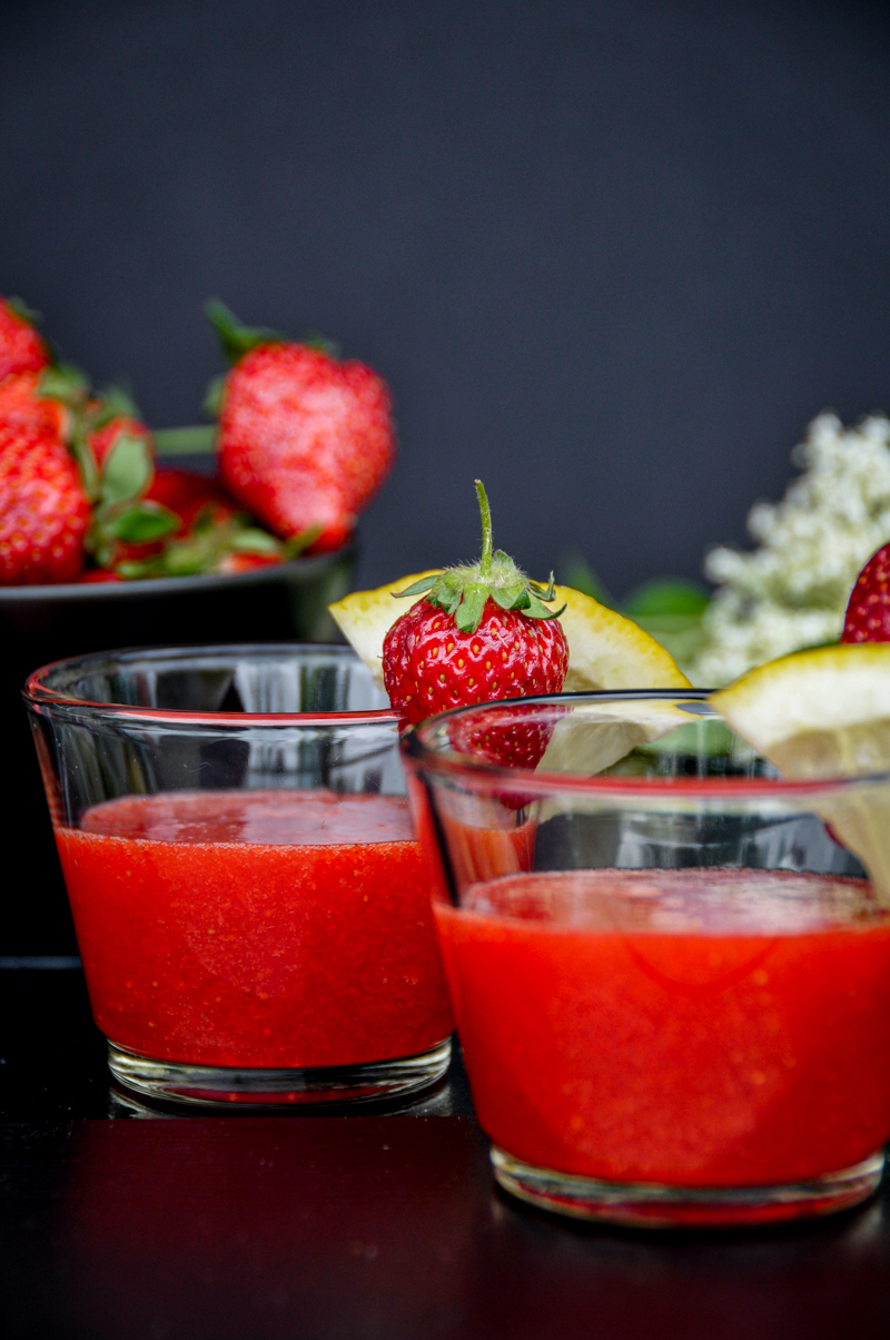 7 geniale Sommerdrinks Erdbeerlimes