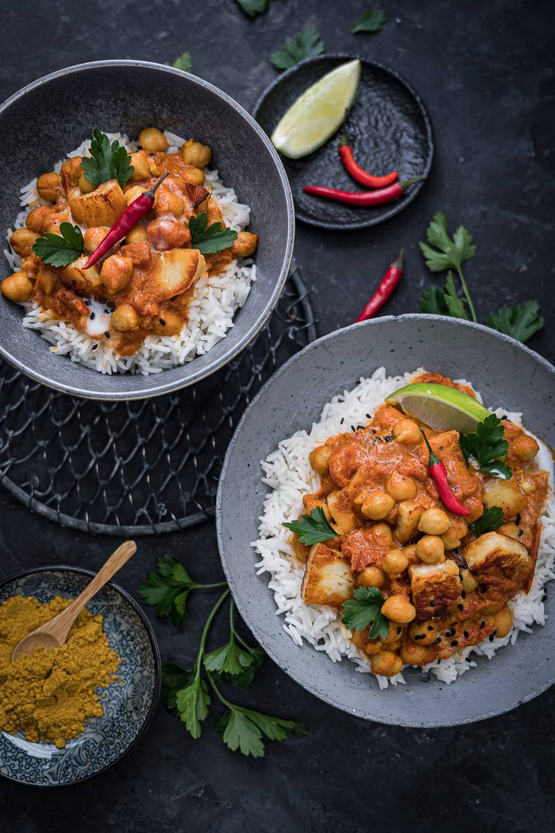 High Protein Rezepte Indisches Kichererbsen Curry