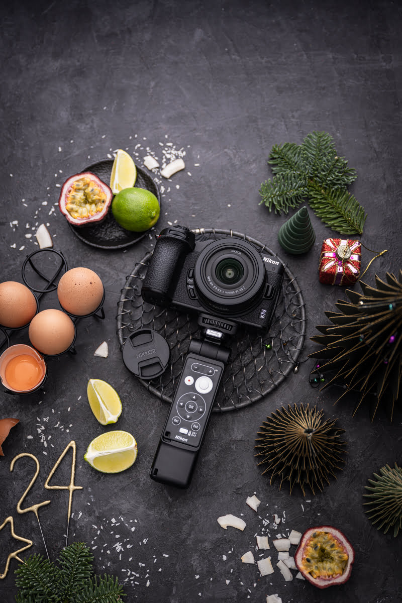 Kokos-Pavlova Rezept trickytine Nikon Z 30 Vlogger Kit