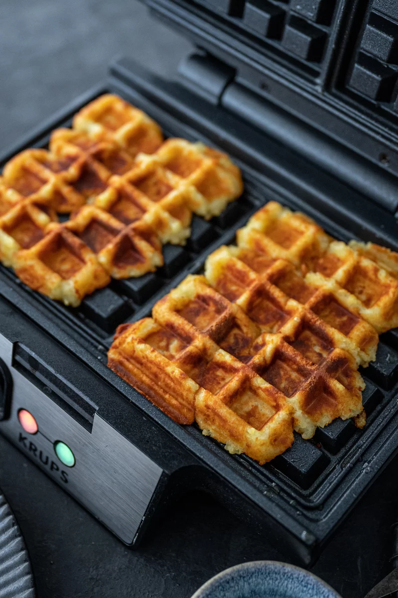 10 günstig kochen Rezepte Kartoffelwaffeln trickytine