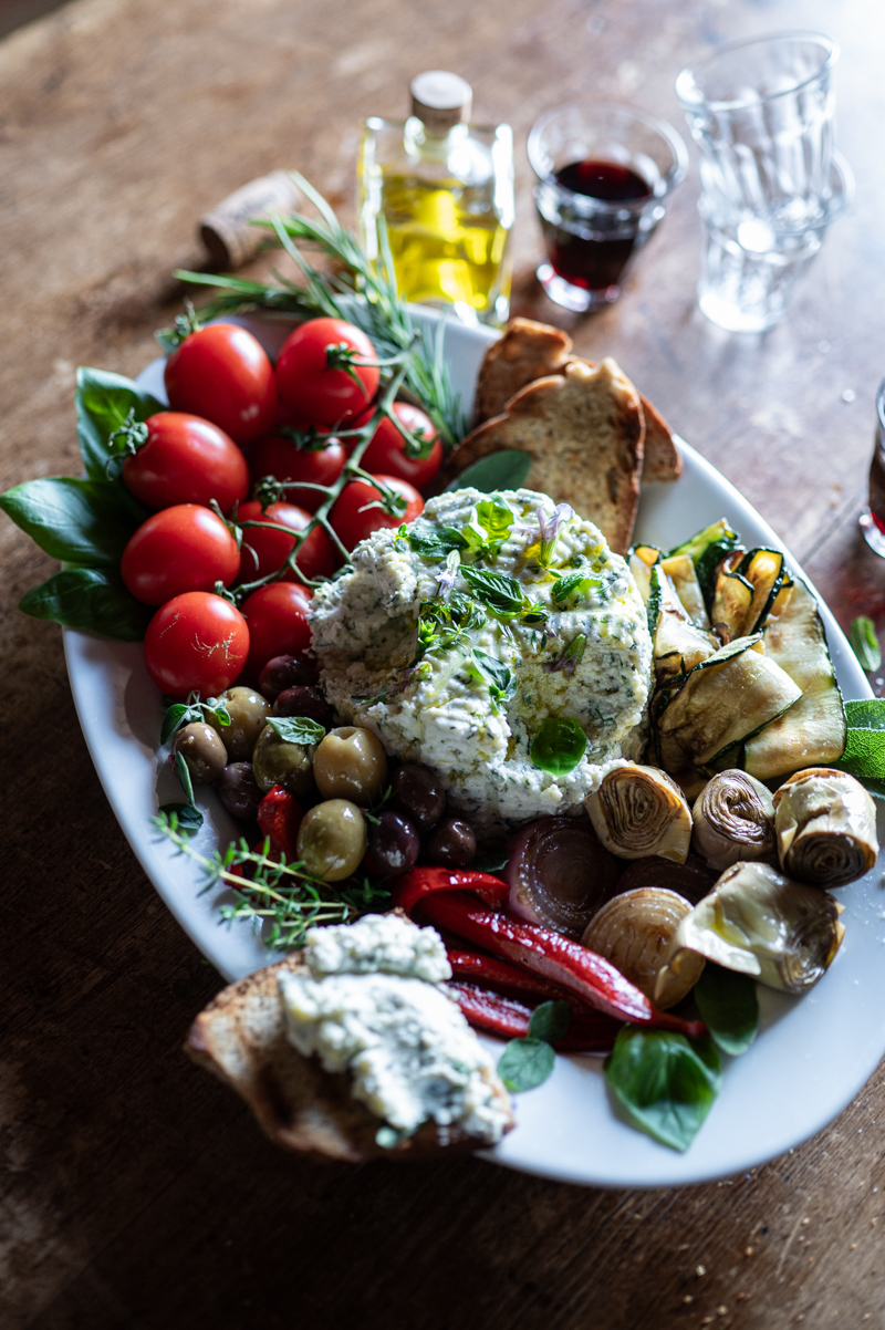 Ricottacreme mit Kräutern Rezept trickytine