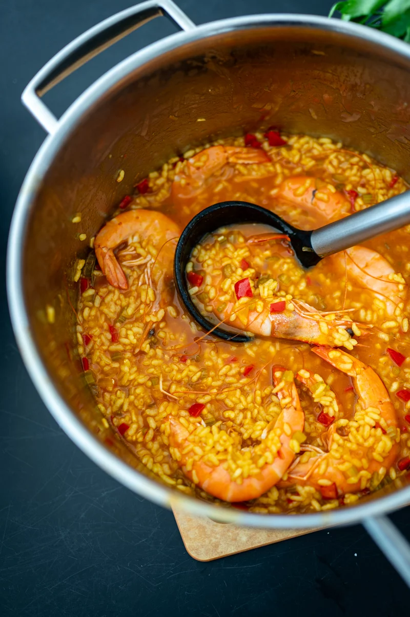 10 Eintopf Rezepte einfach und schnell Reiseintopf Arroz Caldoso trickytine